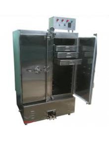 Tủ hấp cơm 80kg dùng gas và điện 
