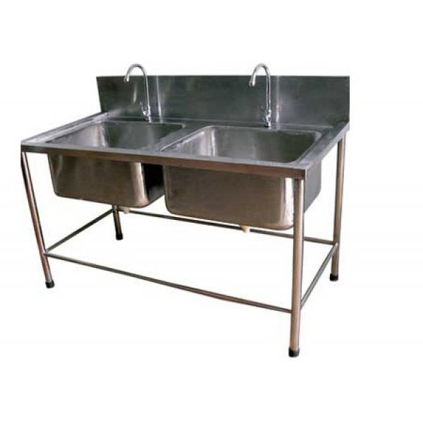 Bồn rửa 2 ô inox